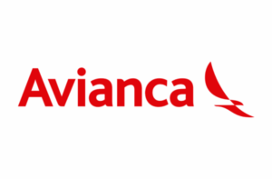 logo AEROLINEA avianca letras rojas