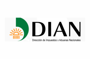 logo DIAN objeto verde