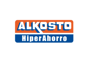 logo alkosto fondo naranja