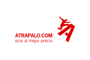 logo atrapalo.com hobre saltando