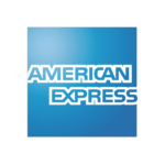 logo american express credito fondo azul