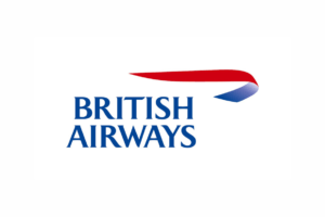 logo british airway letras azules