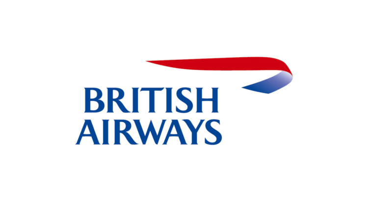 logo british airway letras azules