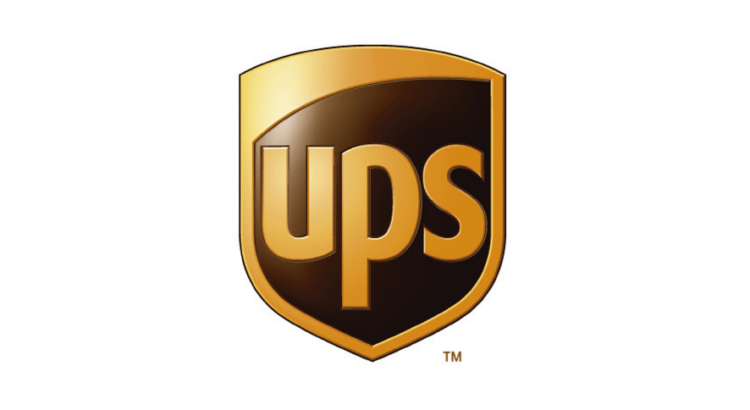 Logo naranja con marrón UPS