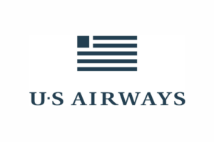 logo u.s airways bandera toda gris