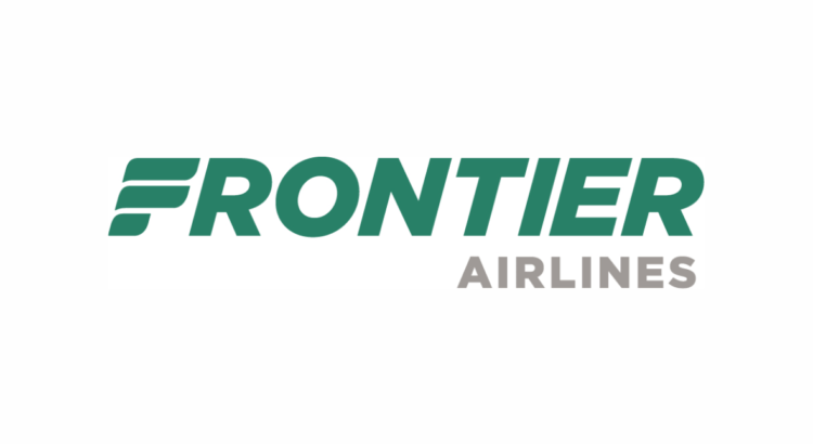 logo frontier letras verdes