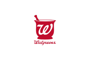 Logo rojo farmacia Walgreens