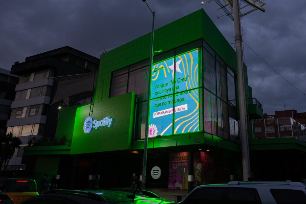 Oficina de Spotify en Bogotá