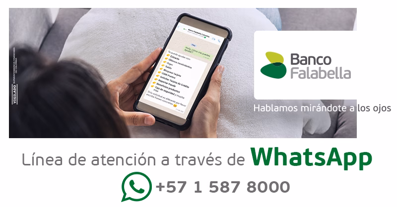 Teléfono de Banco Falabella