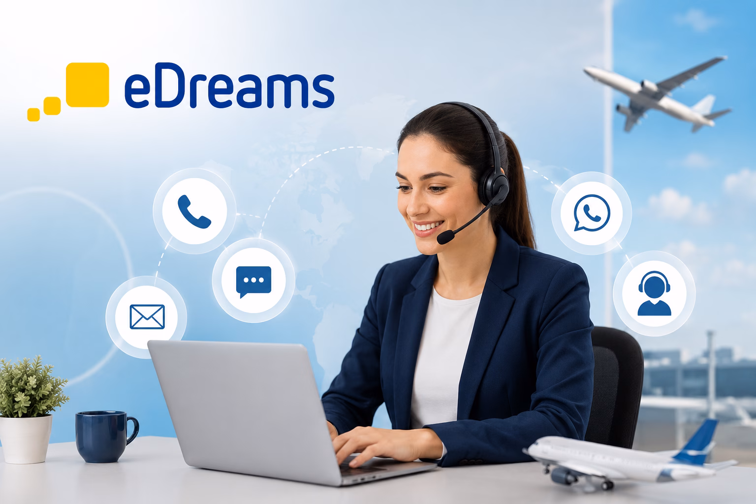 eDreams Teléfono por País, Chat, Email, WhatsApp, Reembolsos y Soporte