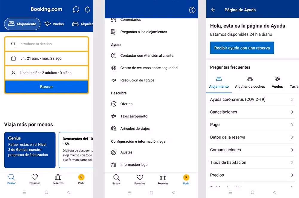 Teléfono Booking Atención al Cliente 24 horas