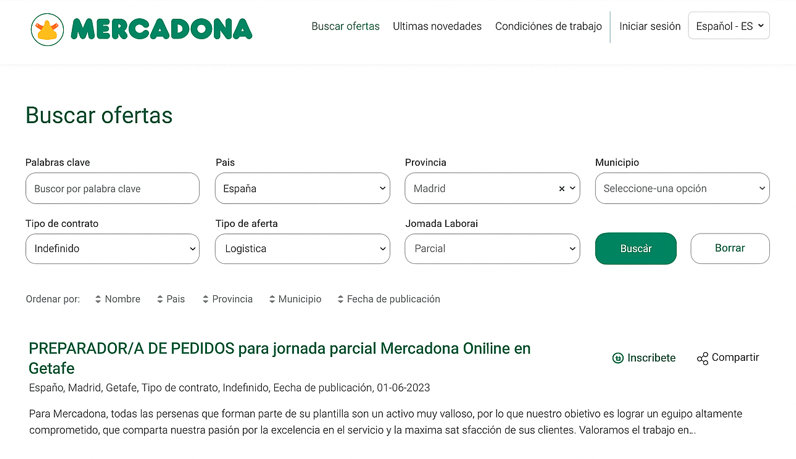 Cómo entrar a trabajar en Mercadona: requisitos y salarios