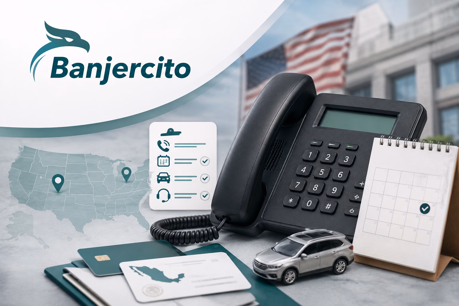 Banjercito en USA: Teléfono, Citas, Permiso TIP y Atención al Cliente
