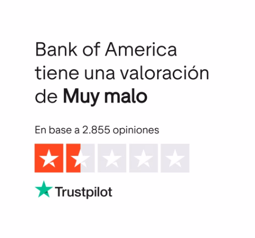 Opiniones reales sobre la atención en sucursales de Bank of America