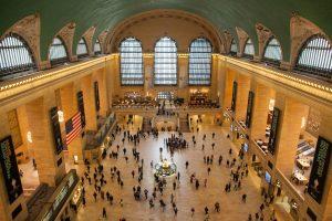 Estación Central de Trenes en New York