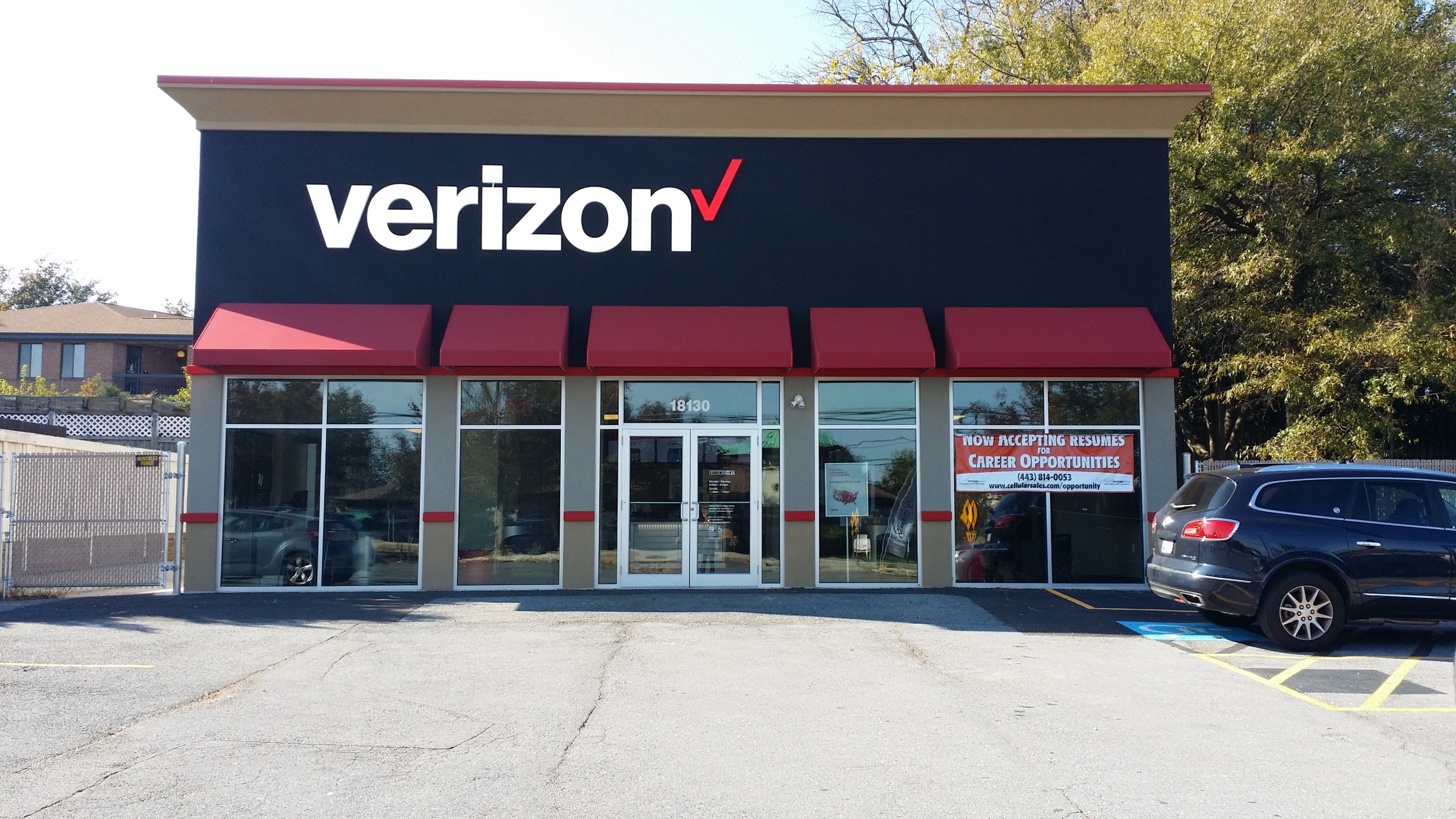 Telefono Verizon Maryland Servicio Al Cliente Tiendas y horarios