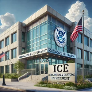 Oficina de ICE (US Inmigrantion and Custom enforcement) en Orlando Florida