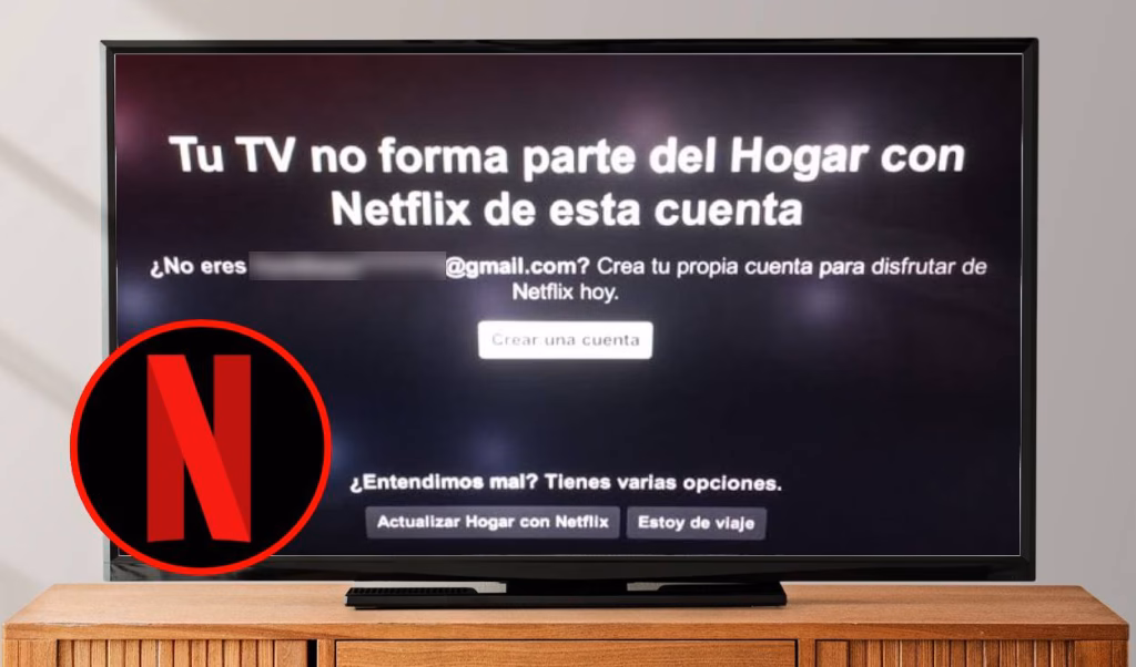 Error “Este dispositivo no forma parte del Hogar Netflix”