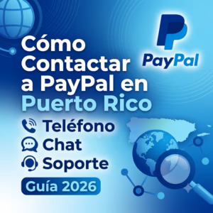 Como contactar a paypal en Puerto Rico