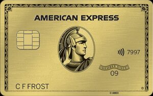 Tarjeta de credito american Express Gold