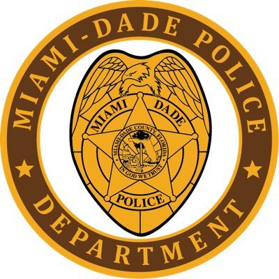 Placa Policía Miami Dade Estados Unidos - Insignia Online