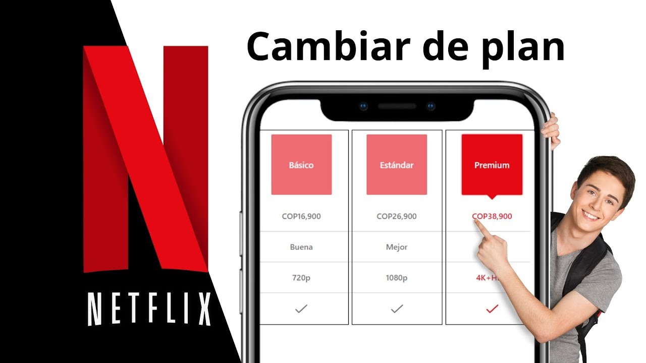 Cambiar de plan en Netflix