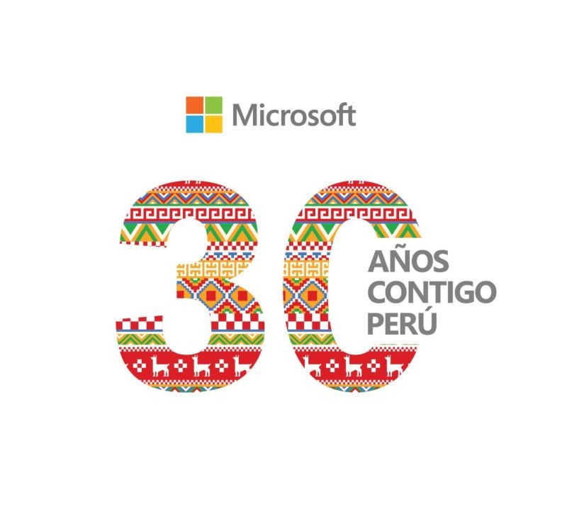 Logo Microsoft Perú
