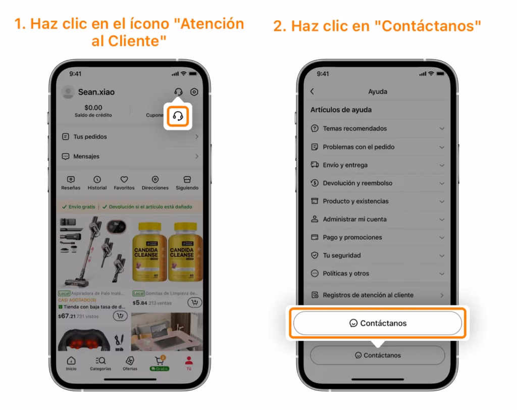 Cómo acudir a SERNAC si Temu no responde