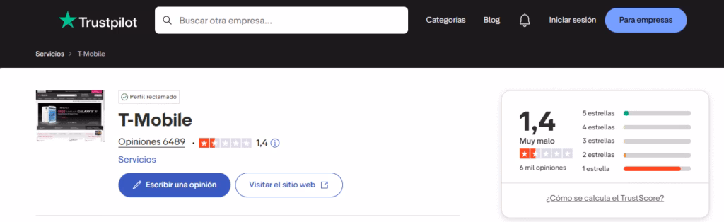 T-Mobile PR reviews 2025