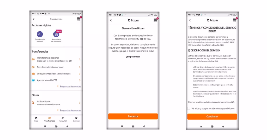 bizum no recibido bbva/ing/caixabank