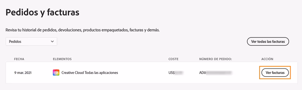 Facturación, Licencias y Suscripciones en Adobe