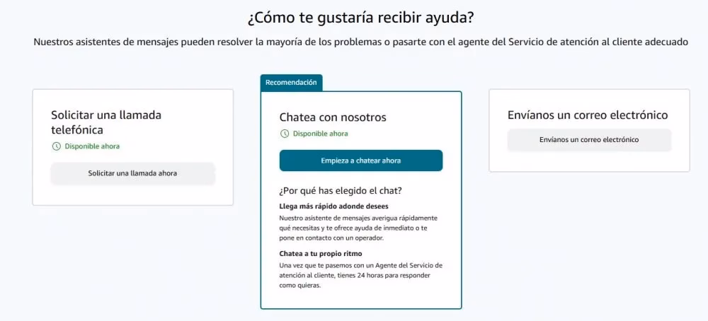 Cómo Hablar con un Agente Real en el Chat de Amazon