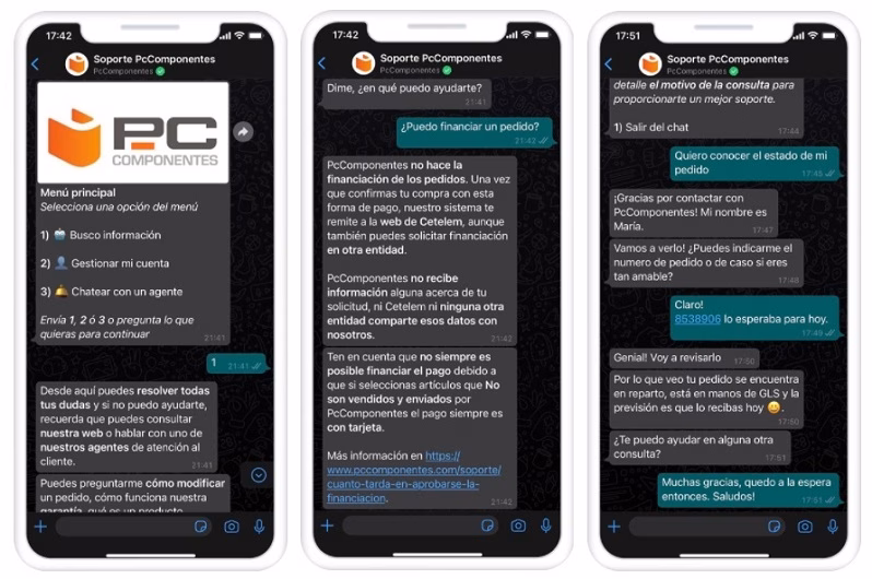 Qué consultas se pueden hacer por WhatsApp