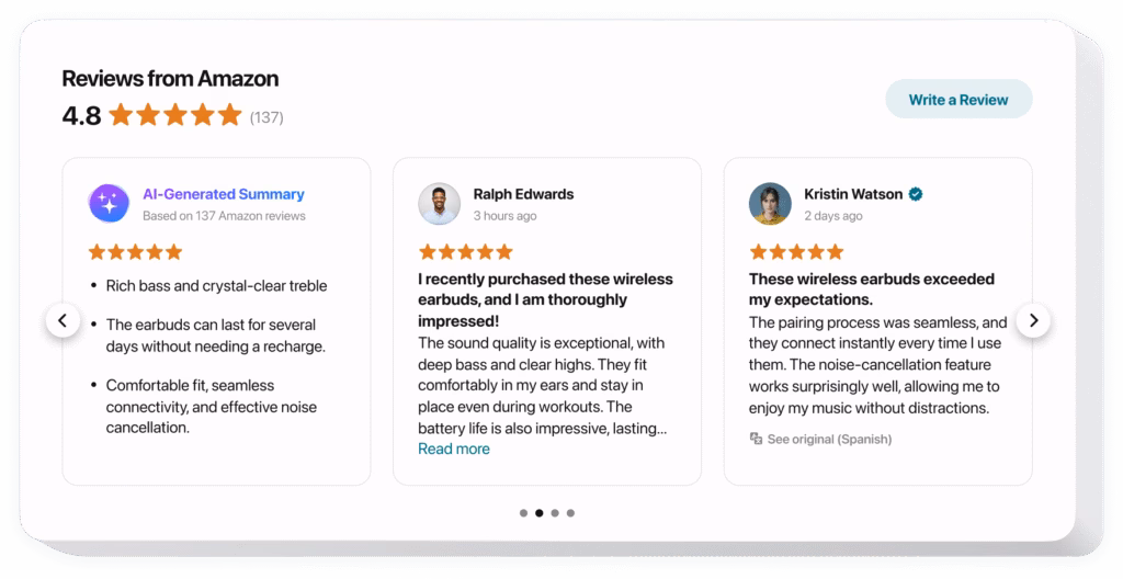 Opiniones Reales del Chat de Amazon en Español