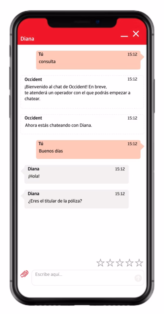Seguros Bilbao atención online y chat en vivo