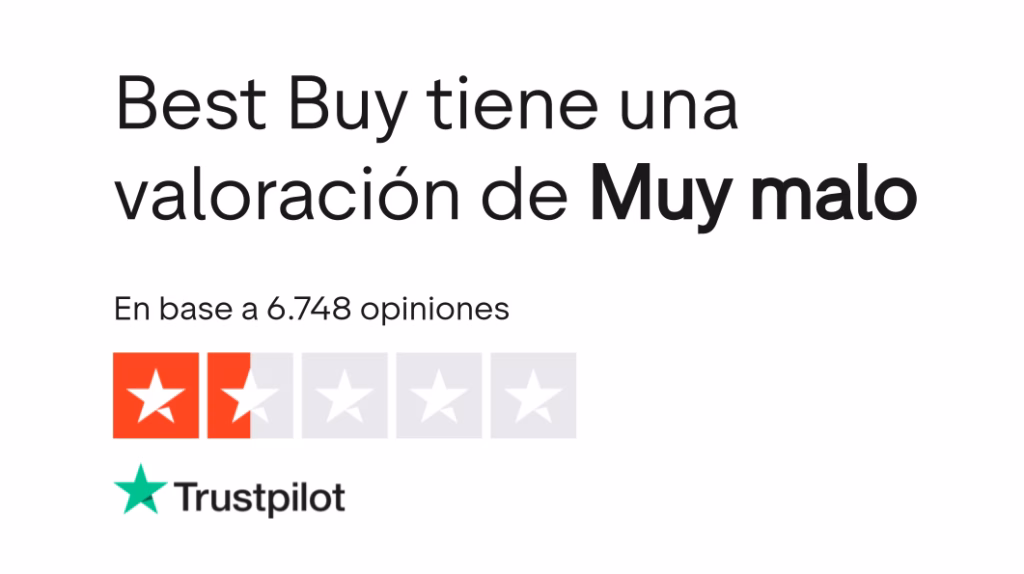 Opiniones reales de Best Buy (Trustpilot, Reddit y Google)