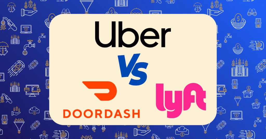 Uber vs Lyft vs DoorDash