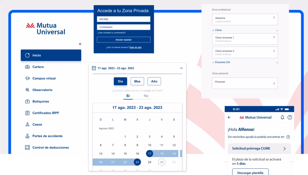 App Mutua Universal y Clínica Online (telemedicina)