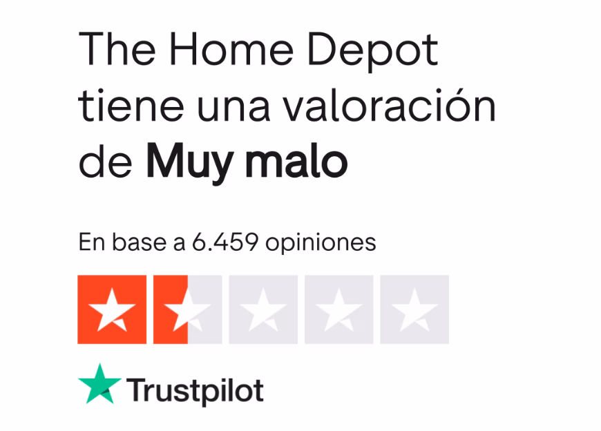 Opiniones Reales 2026 y Análisis de Experiencia del Cliente Home Depot