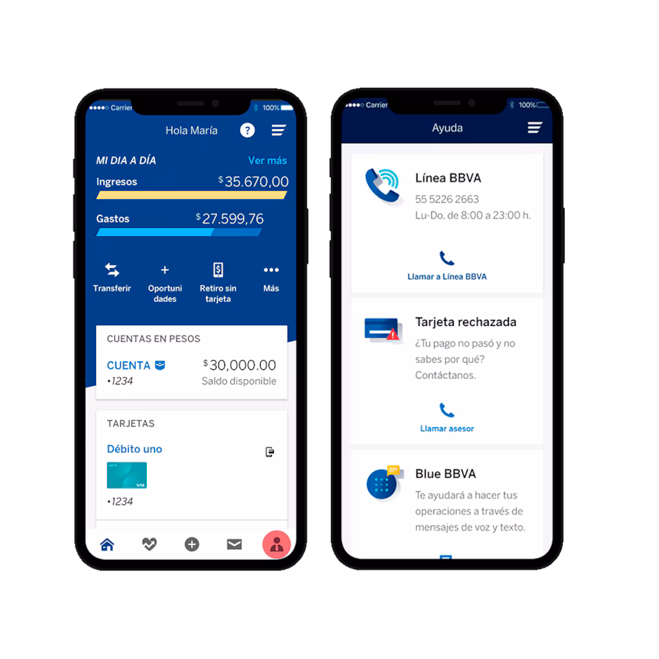 Teléfonos y canales oficiales de atención BBVA México