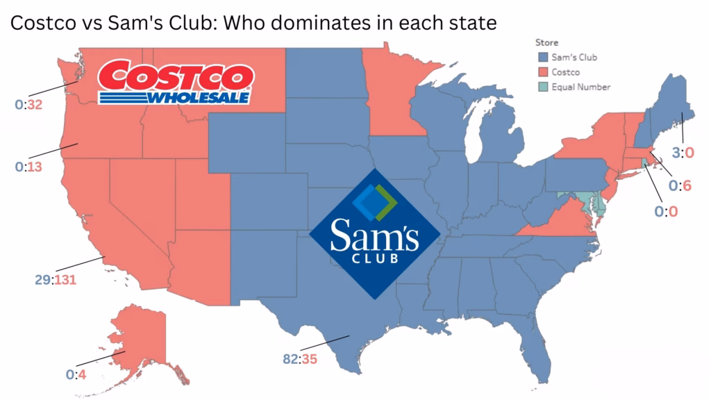 Ubicaciones de Costco en Estados Unidos