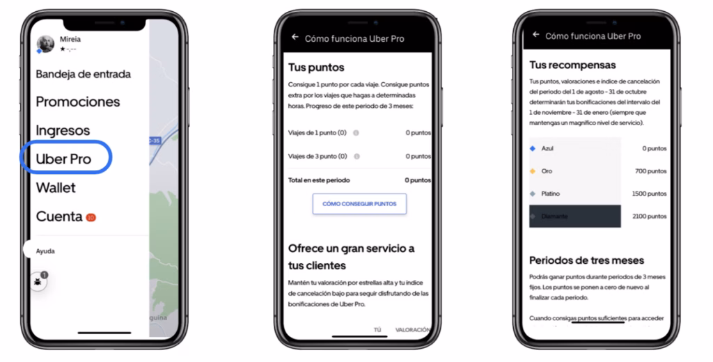Chofer de Uber sin carro: cómo funciona