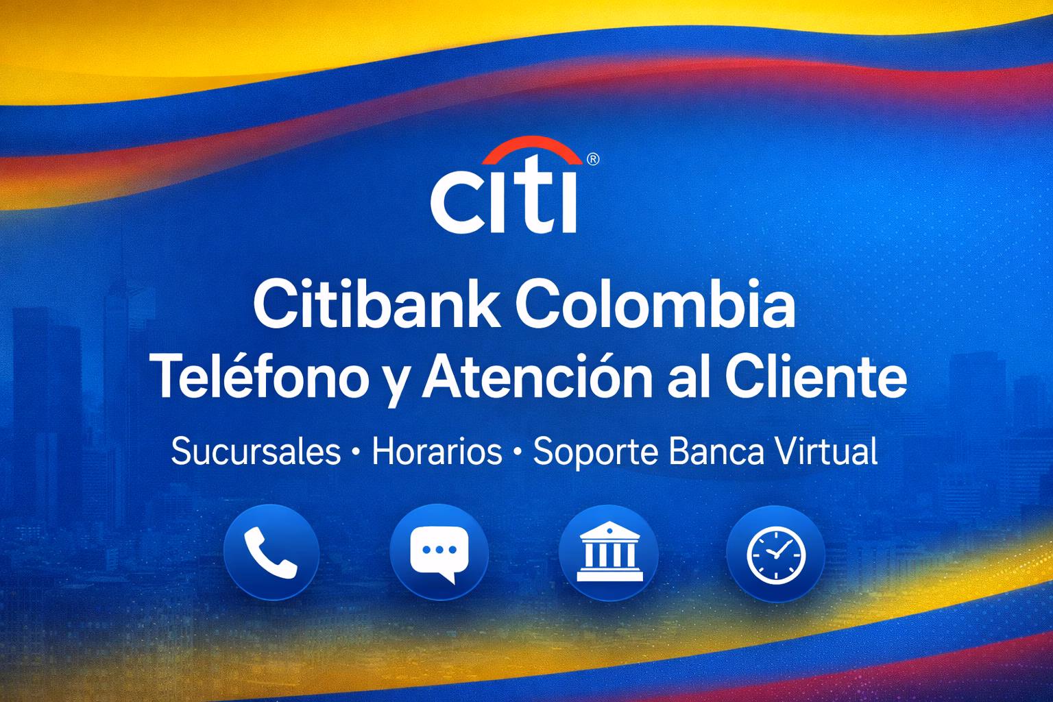 Citibank colombia telefono servicio al cliente
