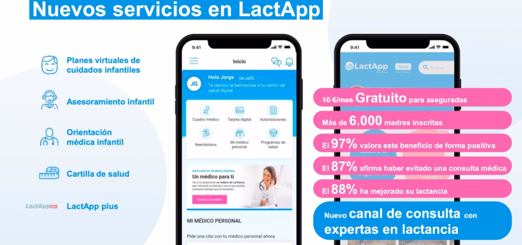 Área Cliente y App Adeslas