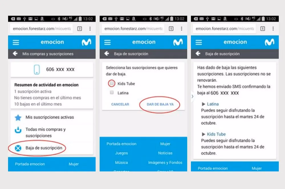 Cómo reclamar o darse de baja en Movistar Plus+