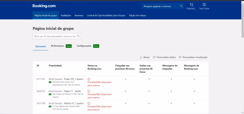 Booking Extranet Administrador: Panel de Control Profesional