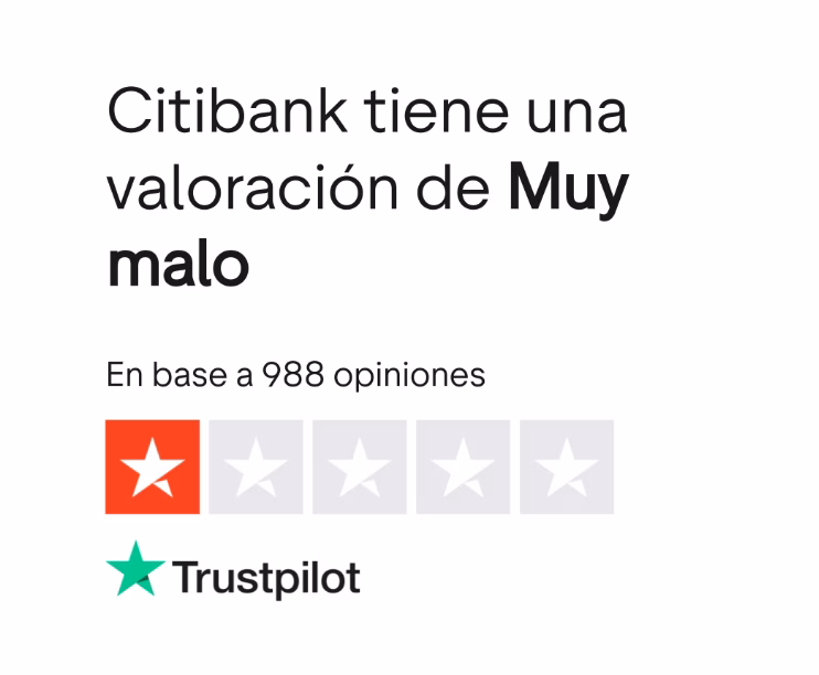 Opiniones de Clientes Sobre Citibank