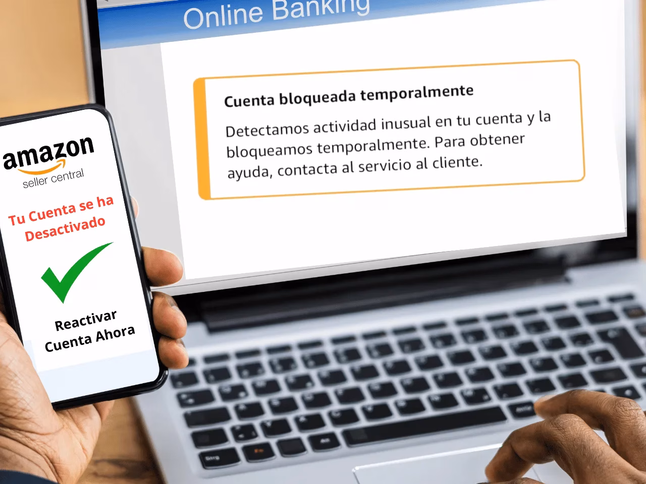 Cuenta bloqueadad de Amazon y como desbloquearla