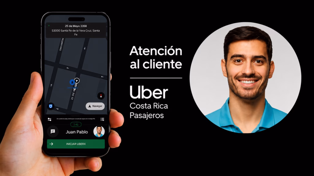 Atención al Cliente Uber Costa Rica para Pasajeros