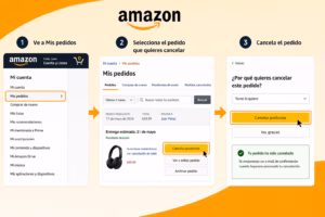 Cómo cancelar un pedido de Amazon paso a paso